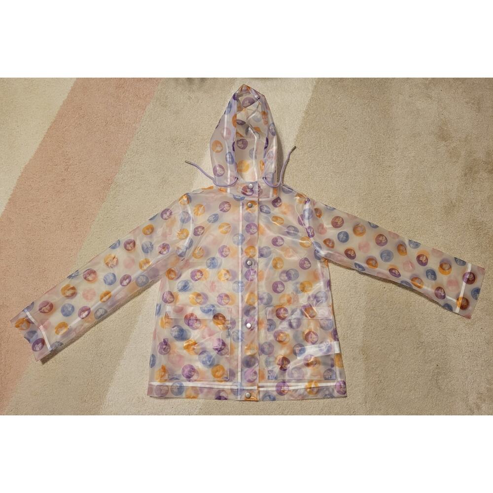Disney Parks Mickey Mouse Hooded Rain Jacket Size XS